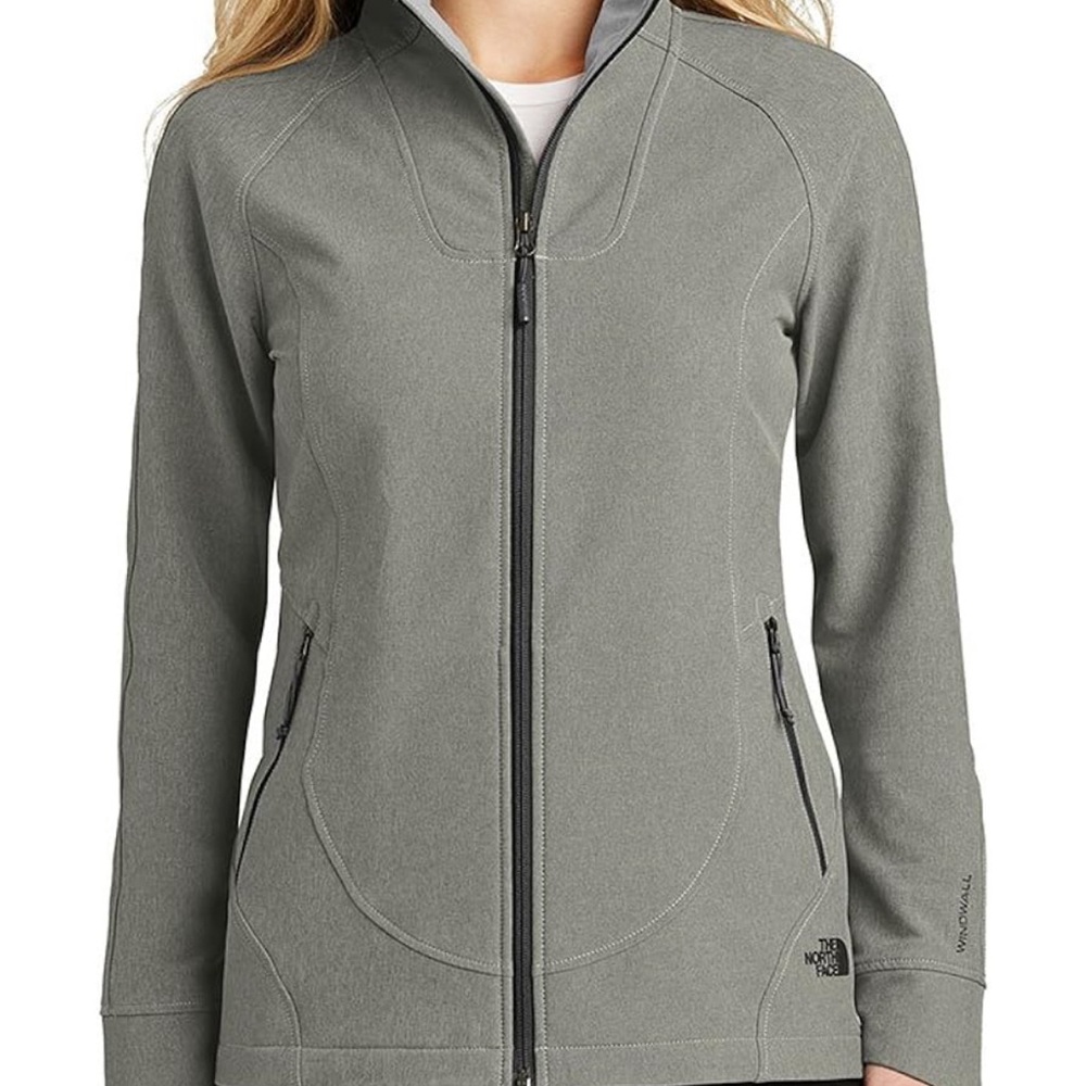 The North Face Women’s Tech Stretch Soft Shell Jacket TNF Grey Heather S NWT 504